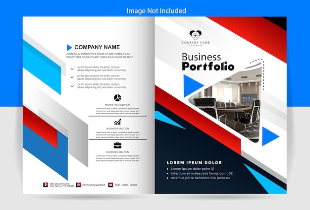 Annual Report, Creative Portfolio, Business Brochure template, Corporate Flyer, Magazine Cover
