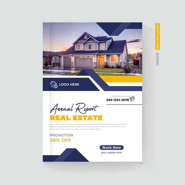 annual report real estate brochure cover