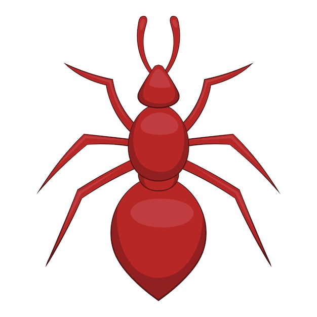 Ant icon Cartoon illustration of ant vector icon for web