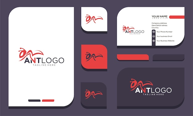 Ant logo Design and business card