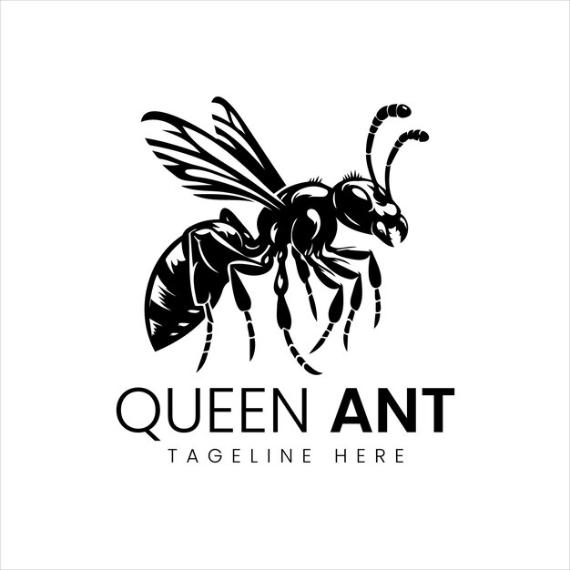 Ant Logo Silhoutte