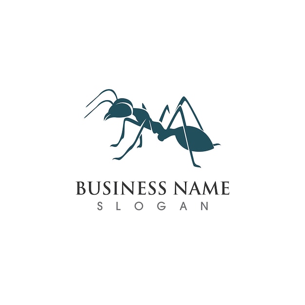 Vector ant logo and symbol vector image