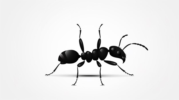 Vector ant vector background