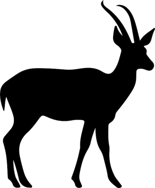 antelope silhouette