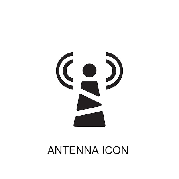 Antenna vector icon icon