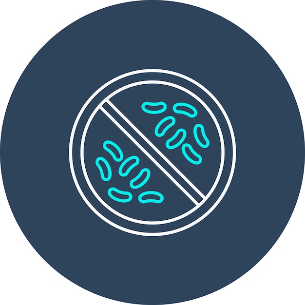 Antibacterial vector icon Can be used for Pharmacy iconset