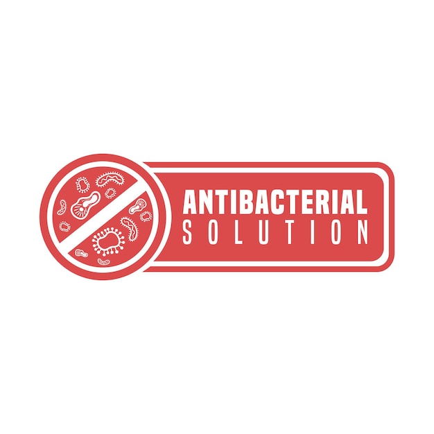 Antibacteriële formule-oplossing stopt de bacteriën