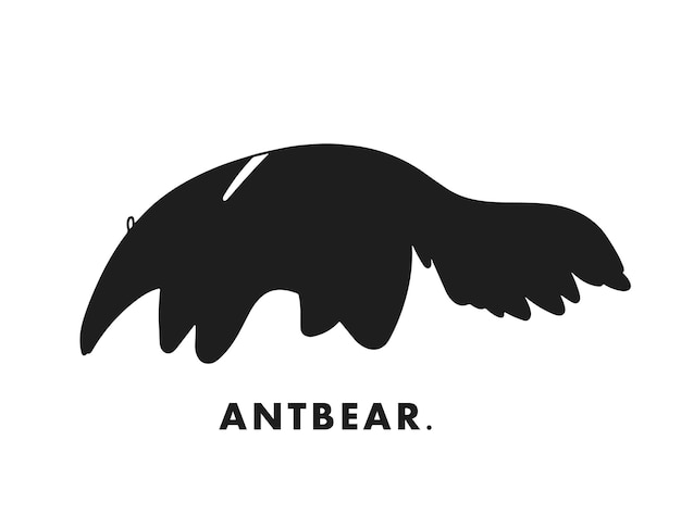 Antibeer. geïsoleerde vector silhouetten