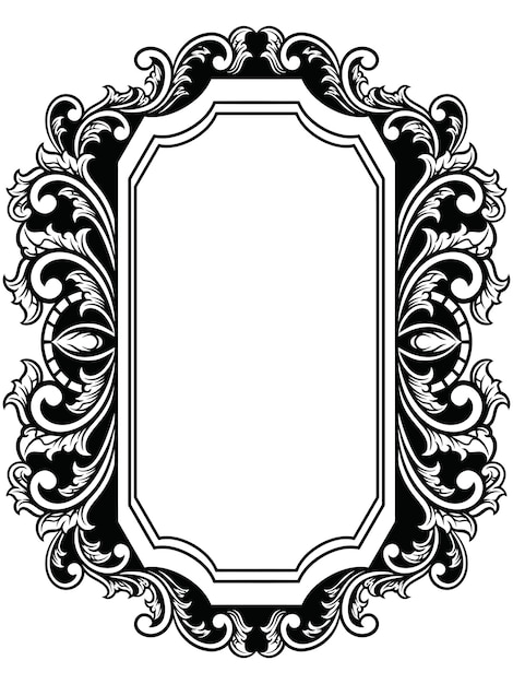 Antieke spiegellijst