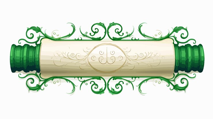 Vector antique historic background design element for creative projects
