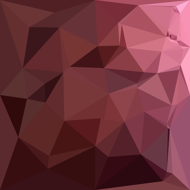 Vector antique ruby abstract low polygon background