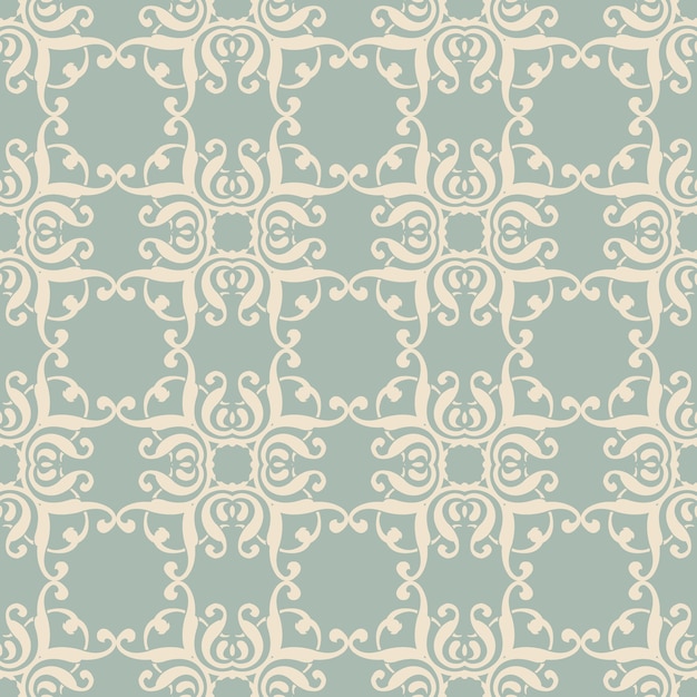 Antique seamless floral pattern