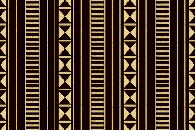 Antique seamless pattern of aboriginal triangle geometry line