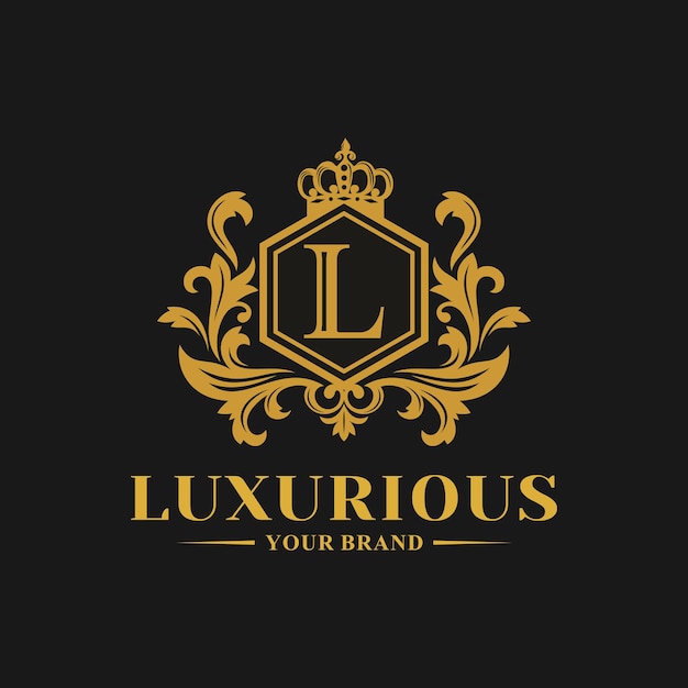 Antique vintage royal retro luxury logo