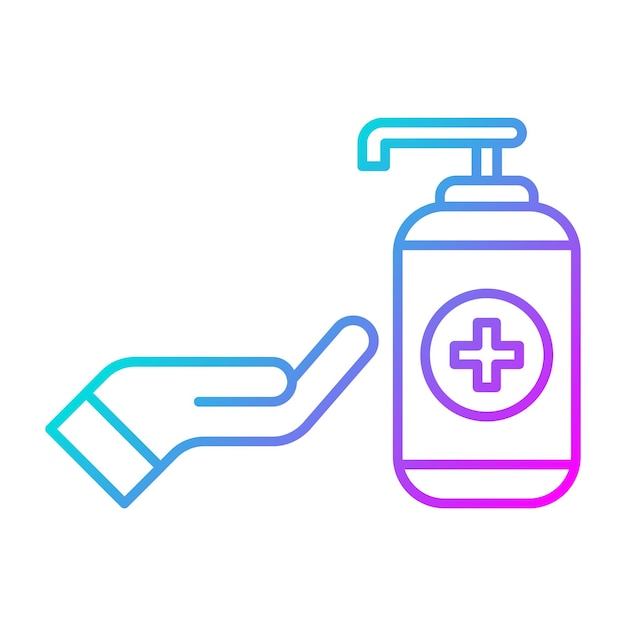 Vector antiseptic vector icon can be used for pharmacy iconset