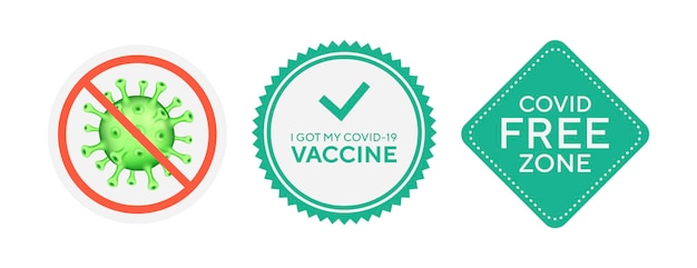 Antivirale antibacteriële coronavirus formule vector iconen. Coronavirus 2019 nCov, Covid 19 NCP-virusstopborden, gezondheidsbescherming, handdesinfecterende labels.