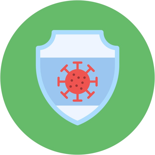 Vector antivirus vector illustration style