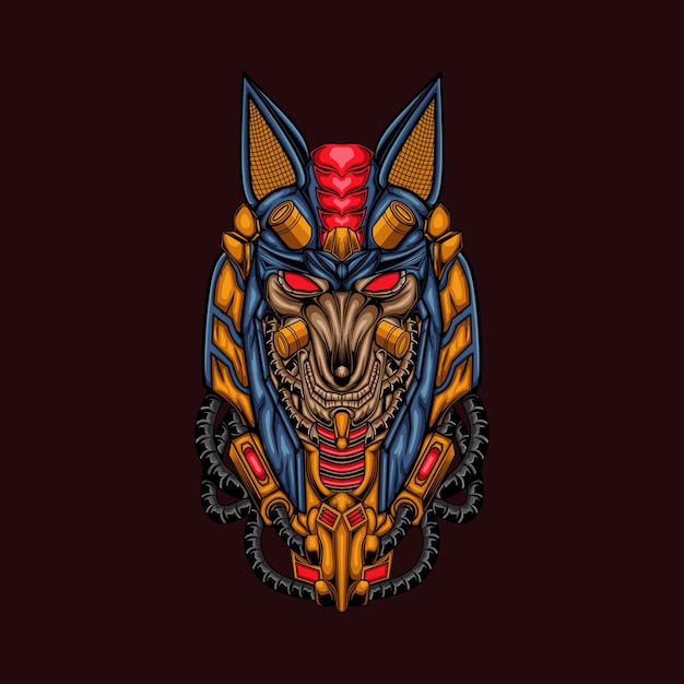 Anubis  illustration art