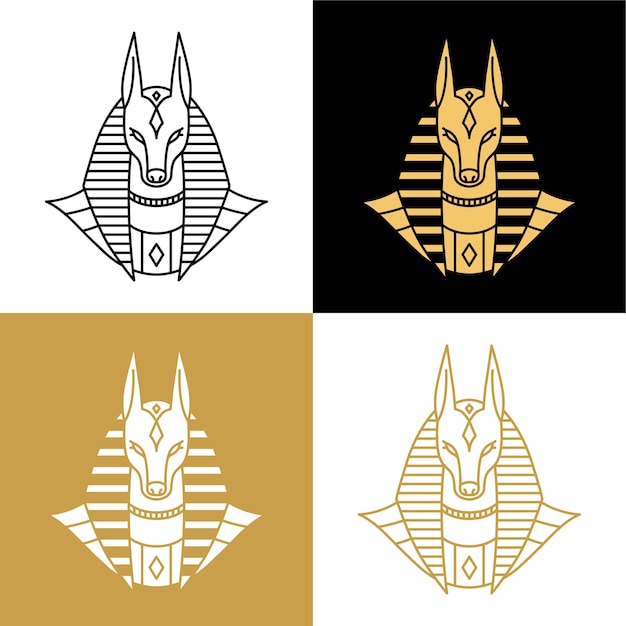 Vector anubis logo