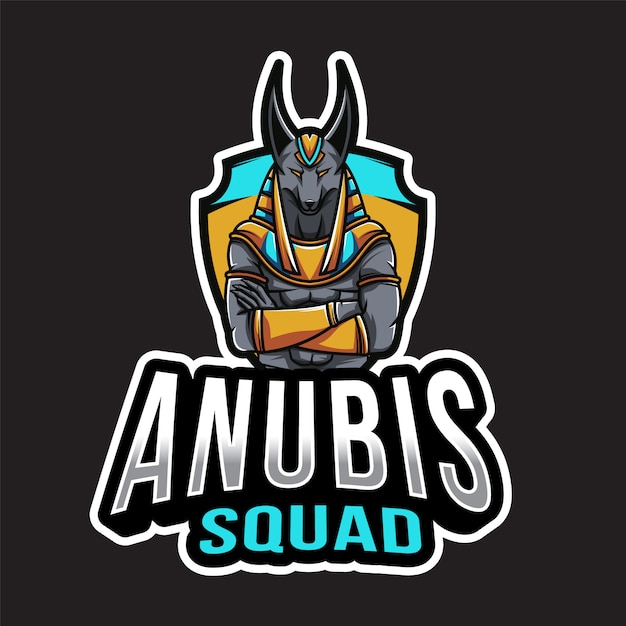 Anubis squad logo template