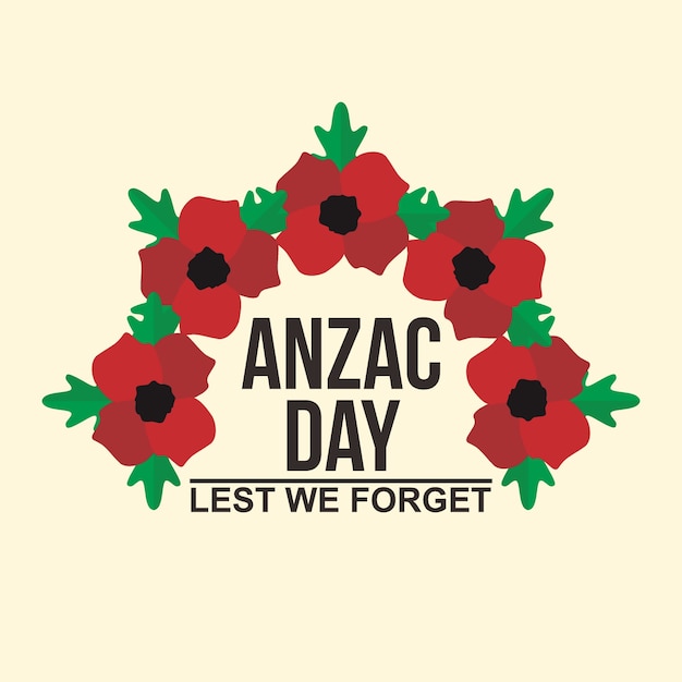 Anzac day illustration