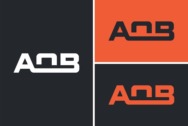 AOB Letter Logo Design Template