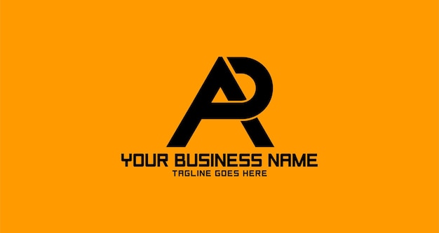 Логотип AP Письмо AP Дизайн Вектор