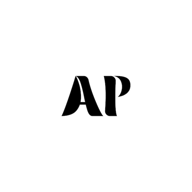 モノグラム ロゴデザイン 文字 文字 シンボル 単色 ロゴ 文字 アルファベット シンプル ロゴ