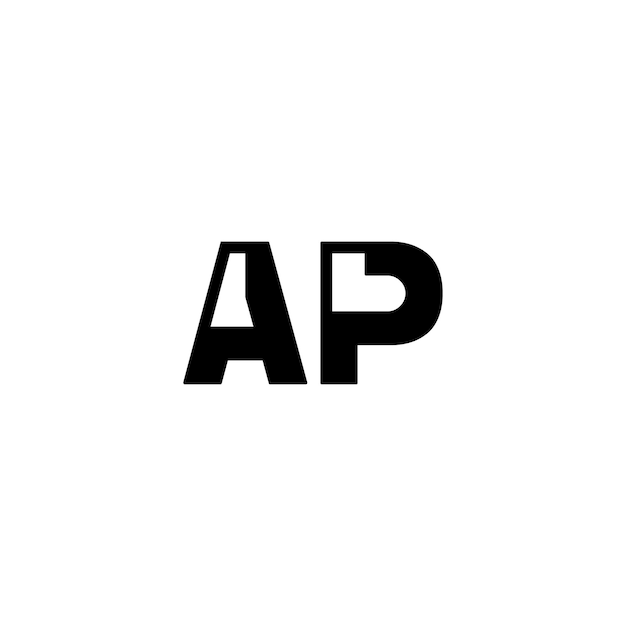 モノグラム ロゴデザイン 文字 文字 シンボル 単色 ロゴ 文字 アルファベット シンプル ロゴ
