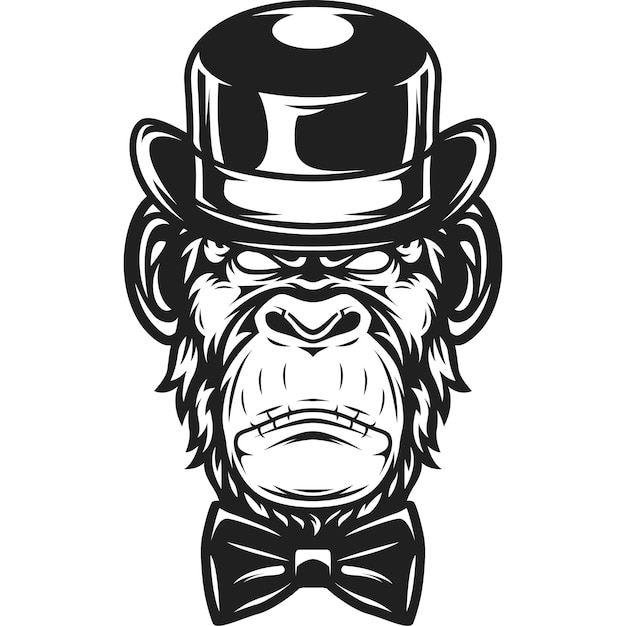 Ape mascot design