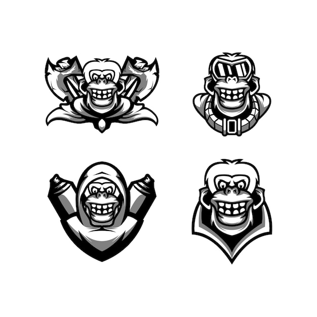 Ape Mascot Design