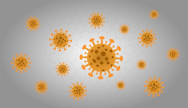 Apenpokkenvirus medische banner Apenpokken microbiologische Infecties uitschakelen Vector achtergrond