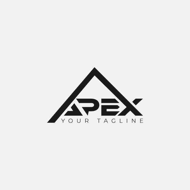 apex mountain creatief monogram logo