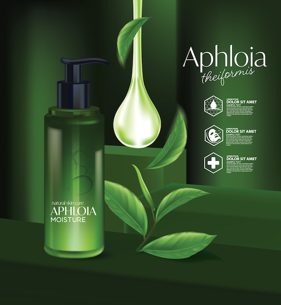 Aphloia theiformis malagasi thee natuurlijke huidverzorging cosmetica