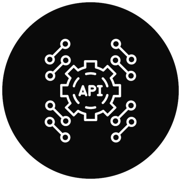 Premium Vector | Api icon vector image Can be used for Fintech