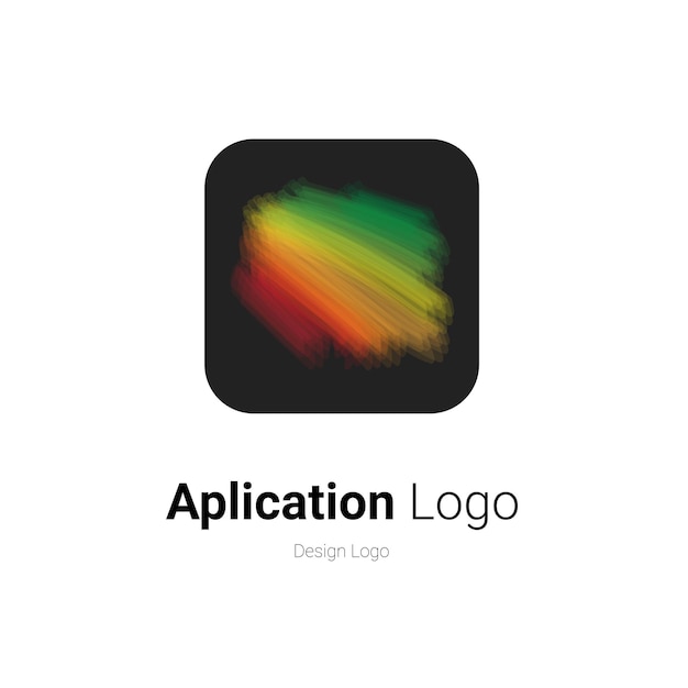Vettore design del logo vettoriale di applicazione, uso adatto per il design aziendale di simboli, segni o elementi