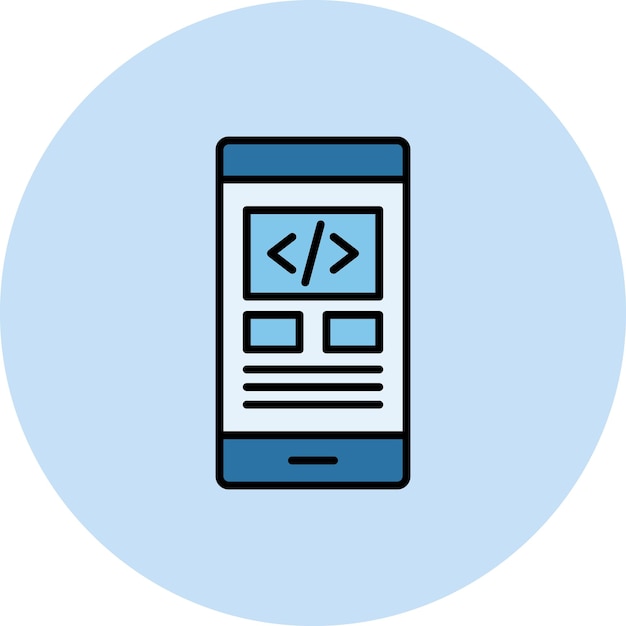 App Development Flat Illustration