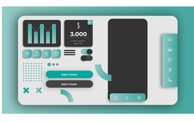 Vector app elements