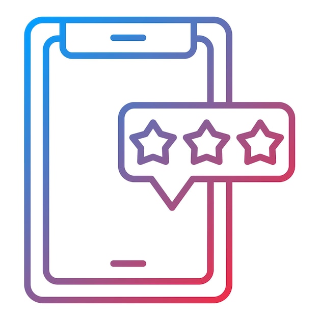 App Rating Icon vector afbeelding Kan worden gebruikt voor Customer Feedback