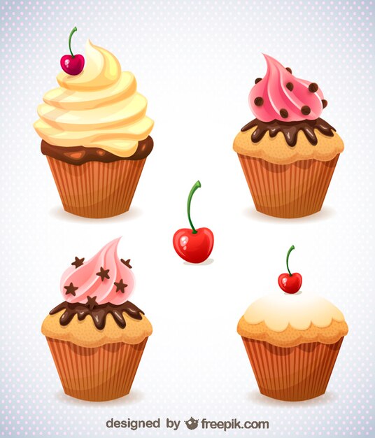 Appealing cupcakes collection