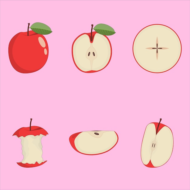 Appel fruit set