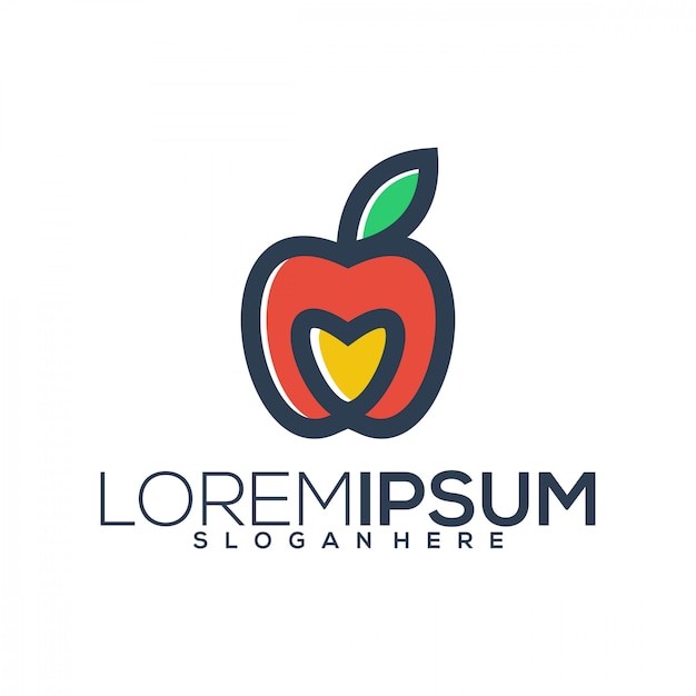 Appel liefde logo