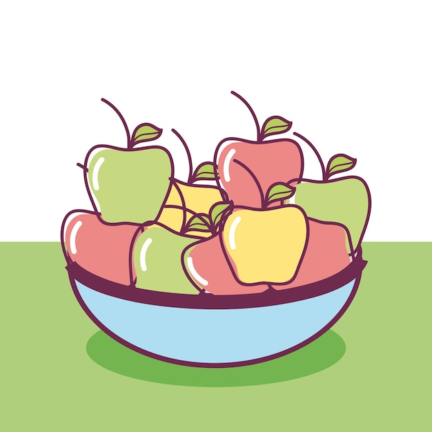 Appels fruit cartoons