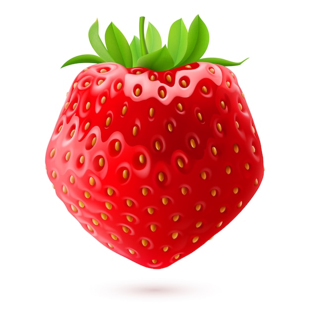 Appetizing strawberry