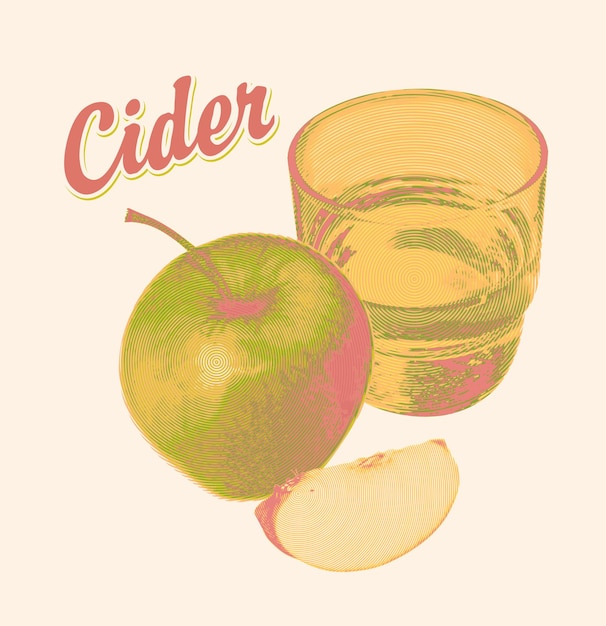 Apple cider poster