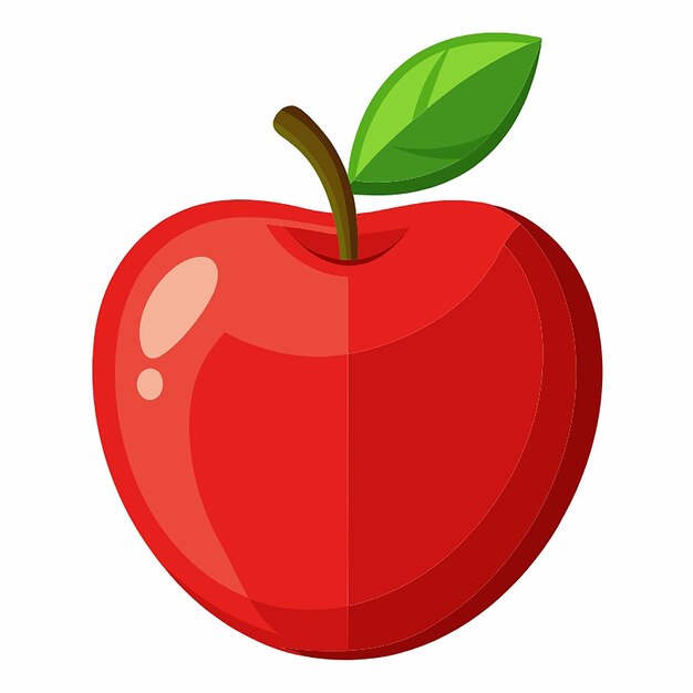 Vector apple food vector illustration