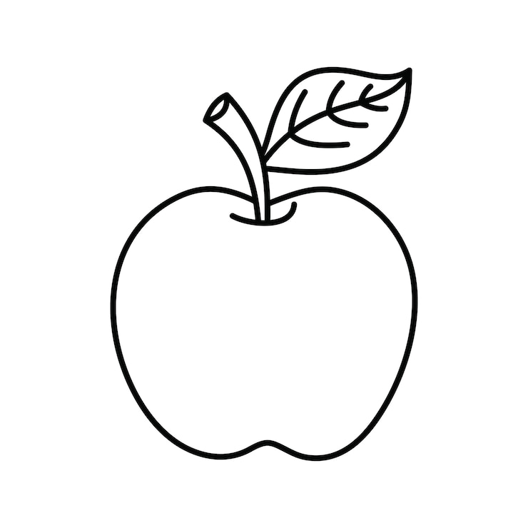 Vector apple fruit, red apple, apple cartoon, apple vector, cartoon, fun, funny, character, cute, hand draw