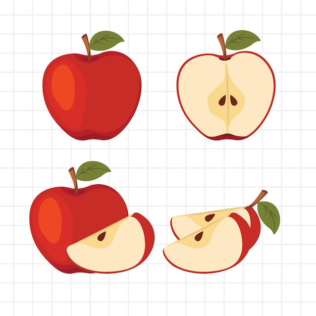 Apple fruits