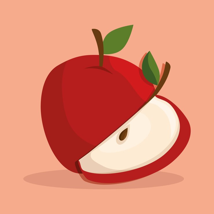 Vector apple icon design