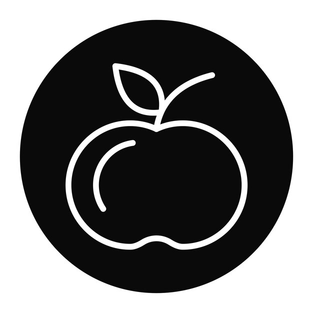 벡터 apple icon vector image can be used for lifestyles